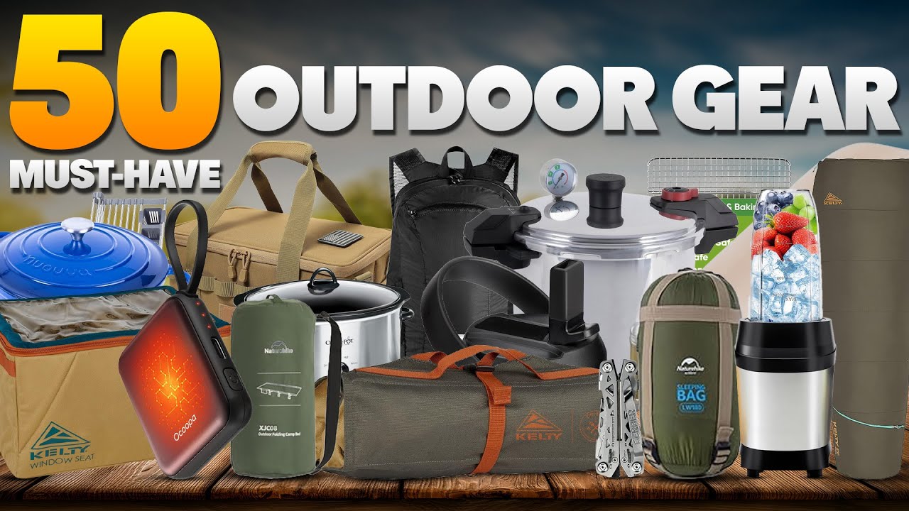 50 Must-Have Outdoor Gear on Amazon Every Camper Should Own