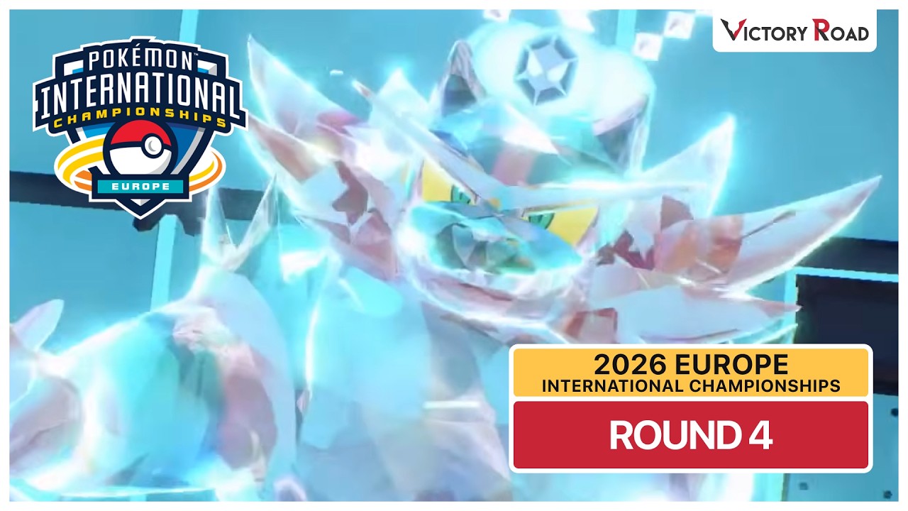 Николас Кан 🇦🇺 против Джеймса Бэка 🇺🇸 - Швейцарская система, 4-й раунд - 2026 Pokémon VGC EUIC