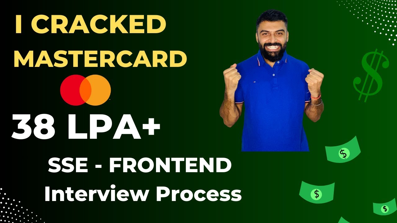 I Cracked Mastercard SSE Frontend Interview!! How I Applied and Interview Process | #mastercard