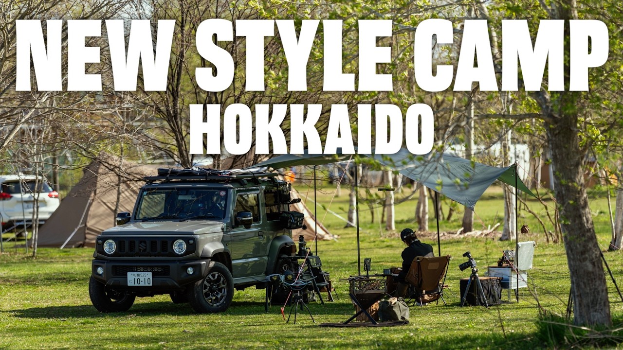 【千歳市フォーエバーキャンピングパラダイス】新型ジムニーシエラでNEW STYLE CAMP！
