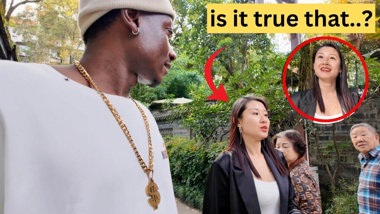 first time encounter with stranger she was relieved that i know chinese and then approached me