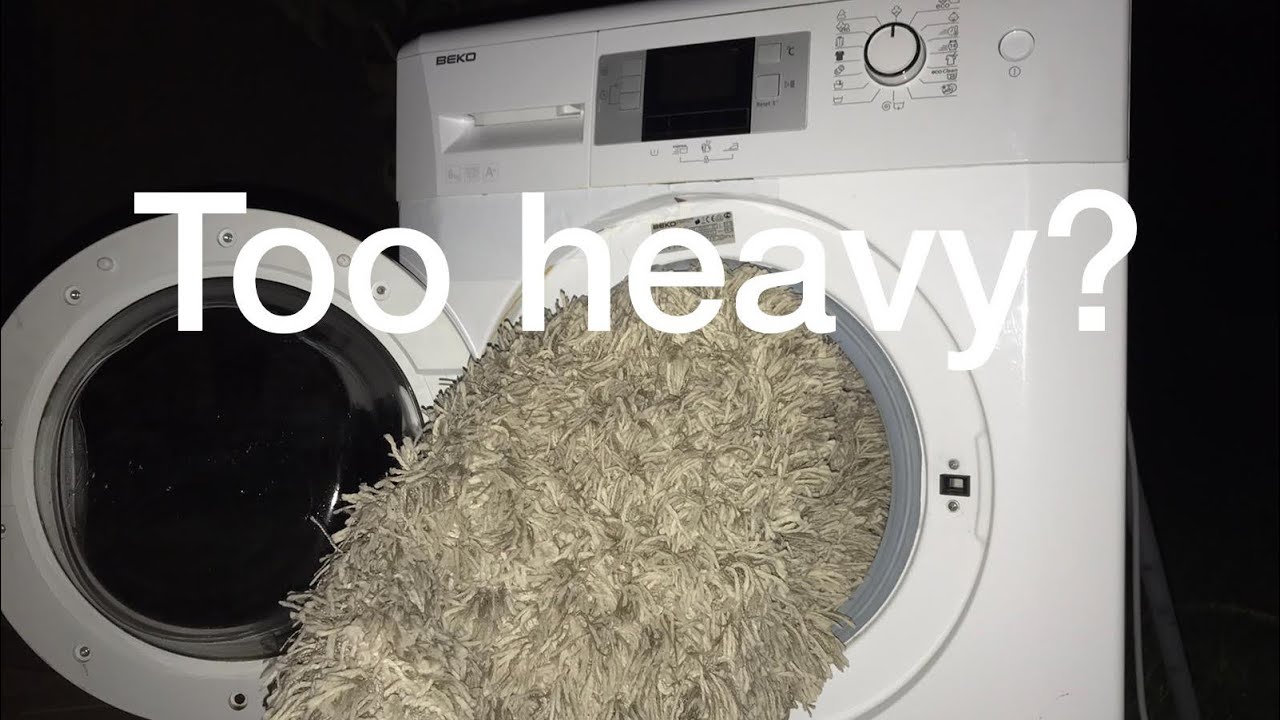 Stress test: EVEN HEAVIER carpet VS Beko (machine JUMPS)