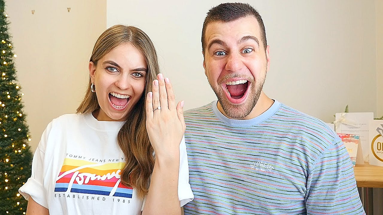 WE'RE OFFICIALLY ENGAGED!