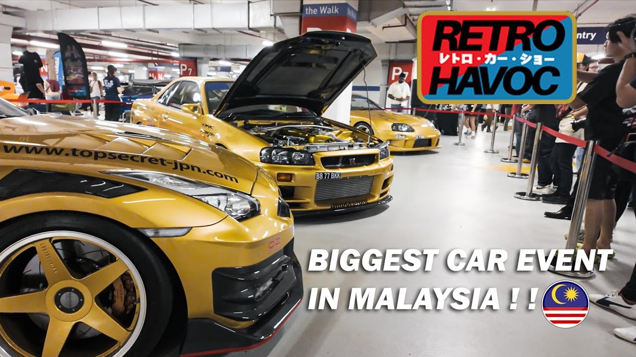 BIGGEST CAR EVENT IN MALAYSIA!!! | 10th Annual RETRO HAVOC | Titan Autohaus