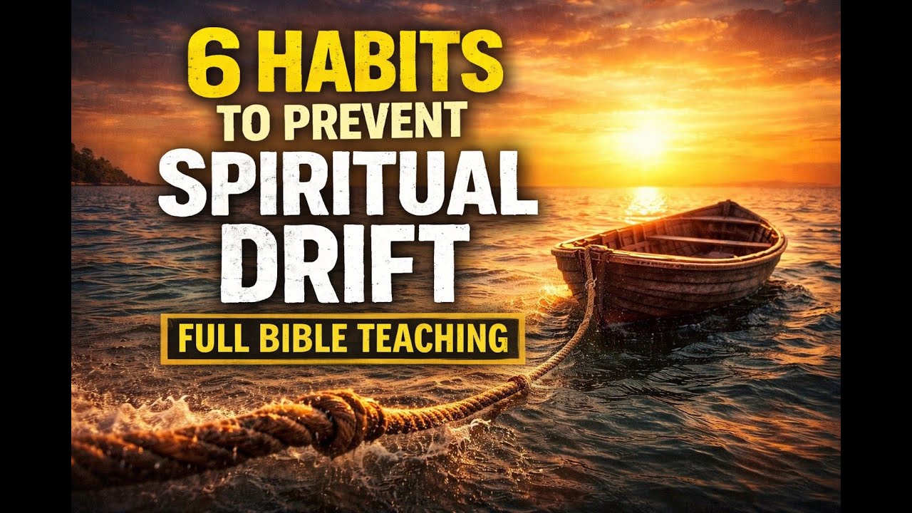 6 Habits To Prevent Spiritual Drift | Full Bible Teaching |Joe Consford | The Morning Meditation