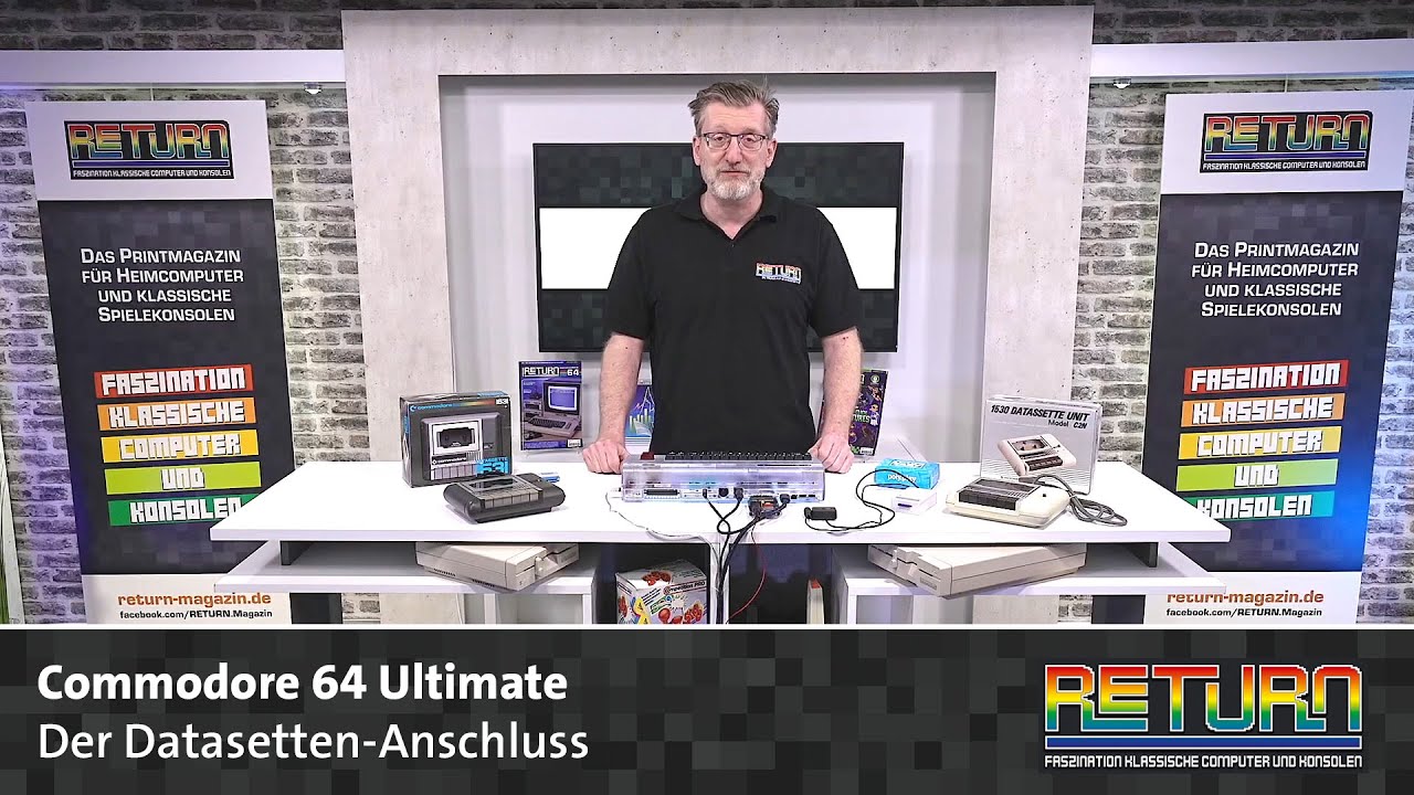 Commodore 64 Ultimate: Der Datasetten-Anschluss