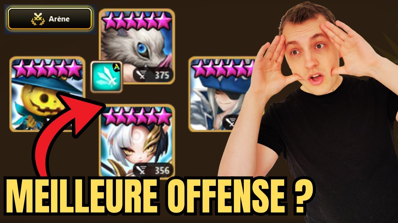 OFFENSE ARÈNE RAPIDE ET INCROYABLEMENT FORTE DANS LA META | Summoners war