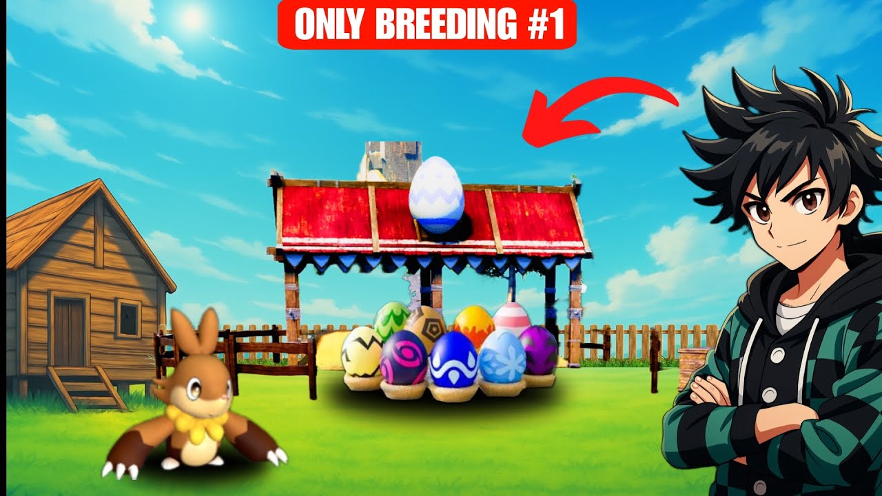 MY 1st DAY IN ONLY BREEDING WORLD 😲 | PALWORLD ONLY BREEDING #1