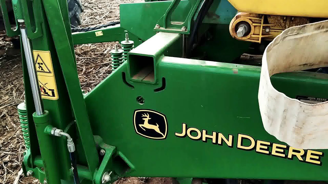 como plantar com plantadeira, John Deere 11 linhas