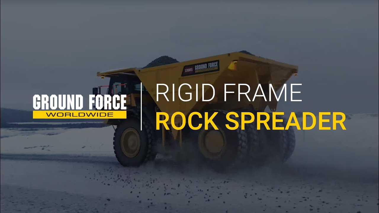Ground Force Rigid Frame Rock Spreader