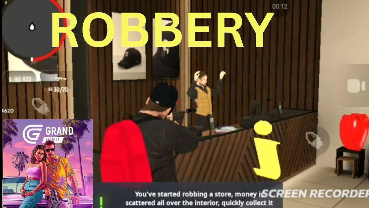 How to ROB shop // GRAND MOBILE RP LIFE SIMULATOR 