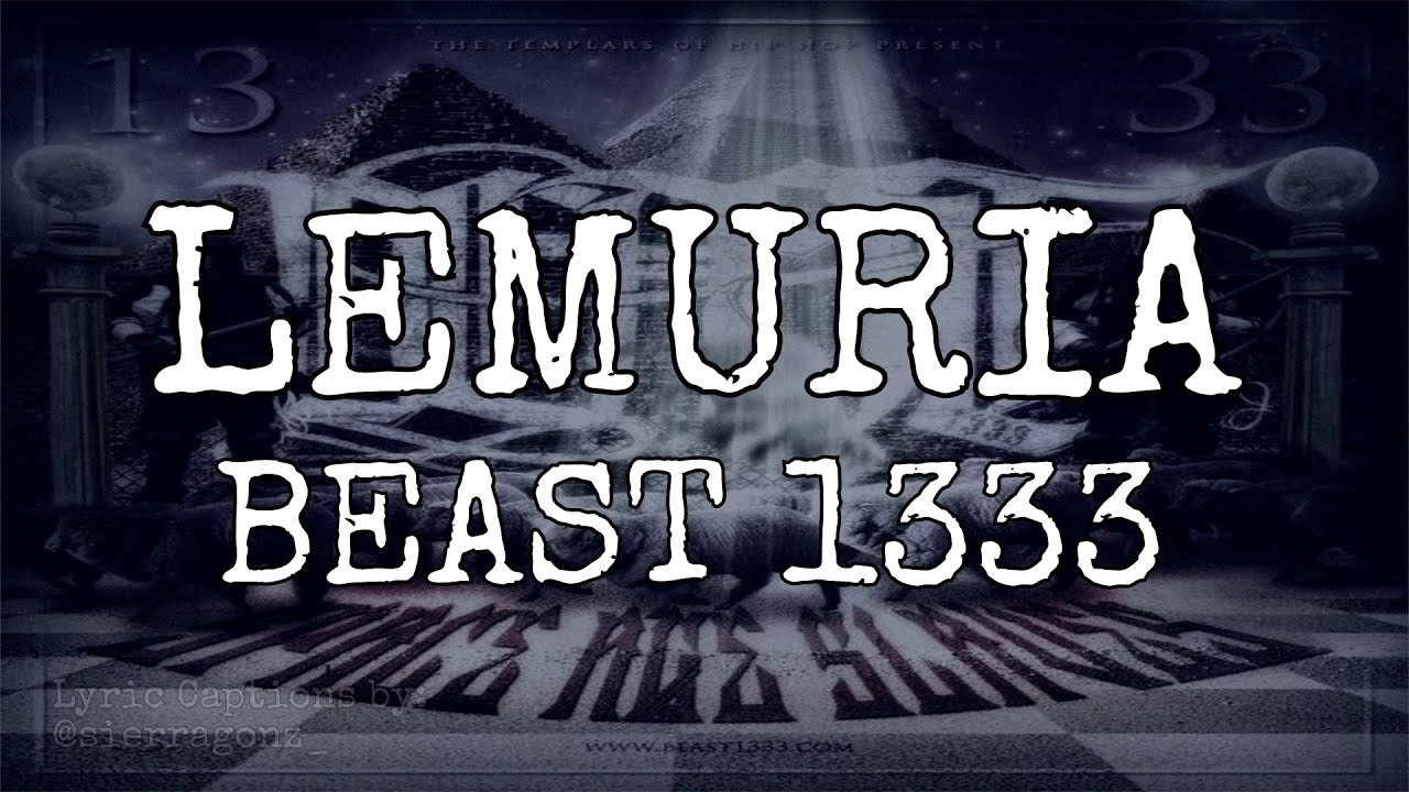 BEAST 1333 - LEMURIA [LYRIC VIDEO]