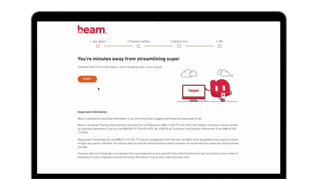 Myaccountant - Beam Integration