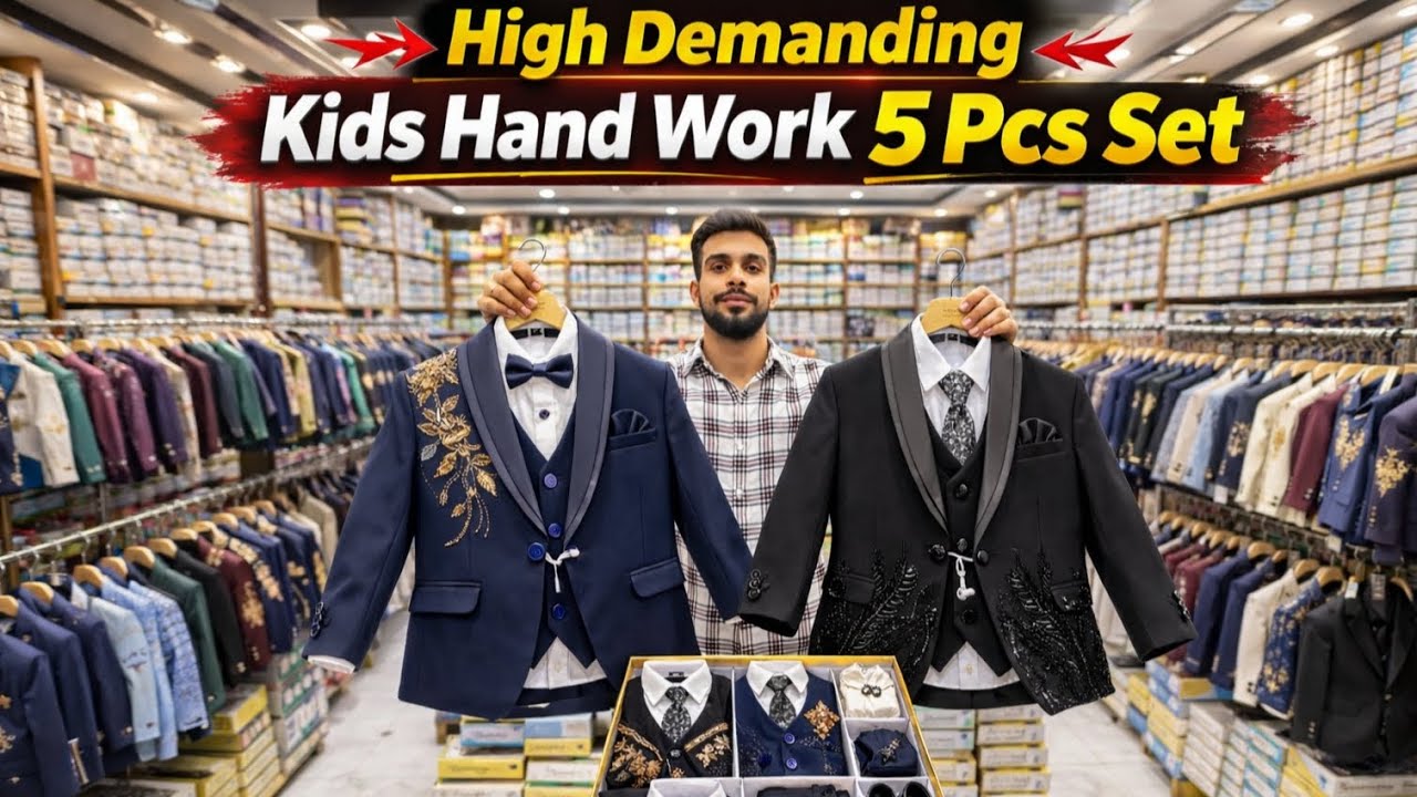 Kids Party Wear Manufacturer | Kids Ethnic Wear | Ulhasnagar Wholesale Market