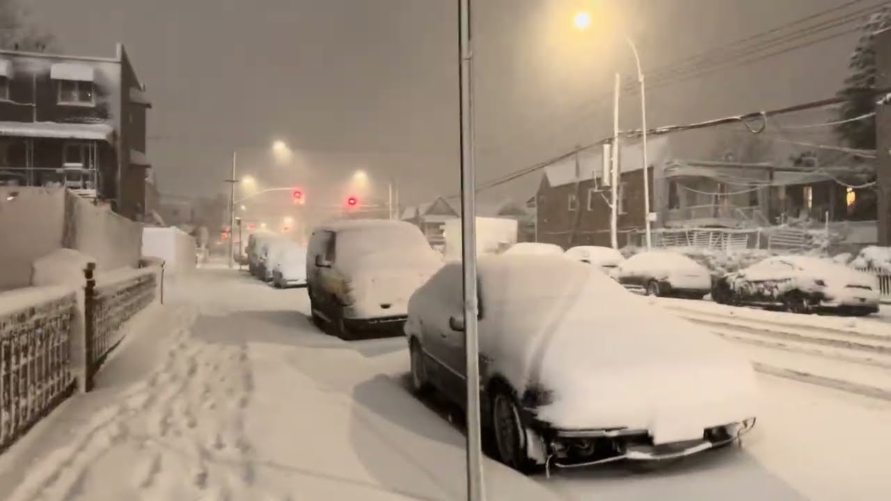 SUPERSTORM  2/22/2026 NEW YORK #shortvideo #newyork #news #nyc #emergency #snow @NEWYORKCITYCARS