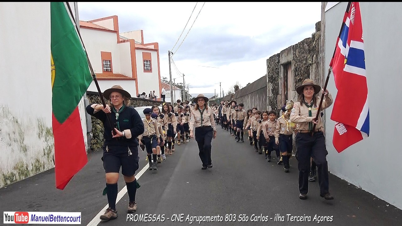 PROMESSAS CNE AGRUPAMENTO 803 SÃO CARLOS ilha Terceira Açores 15/3/2026 by Manuel Bettencourt