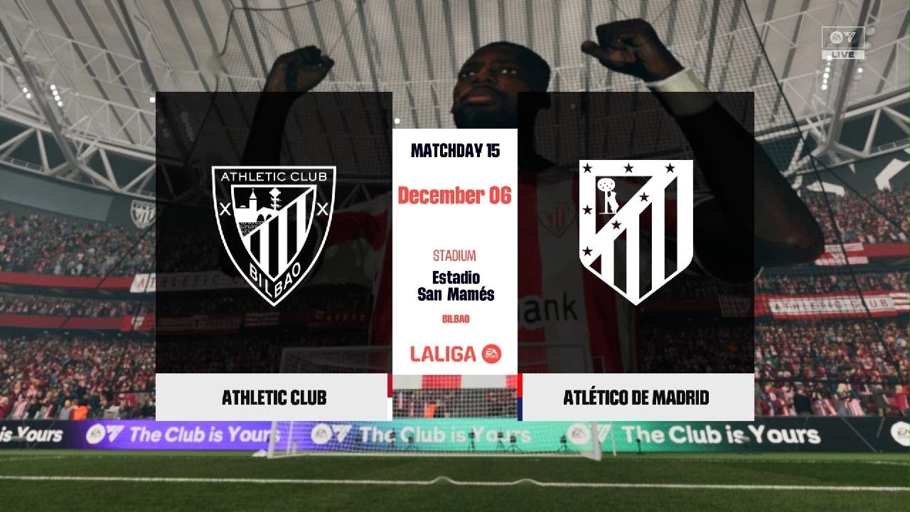 EA SPORTS FC 26 - Athletic Club vs. Atlético Madrid - PS5 gameplay