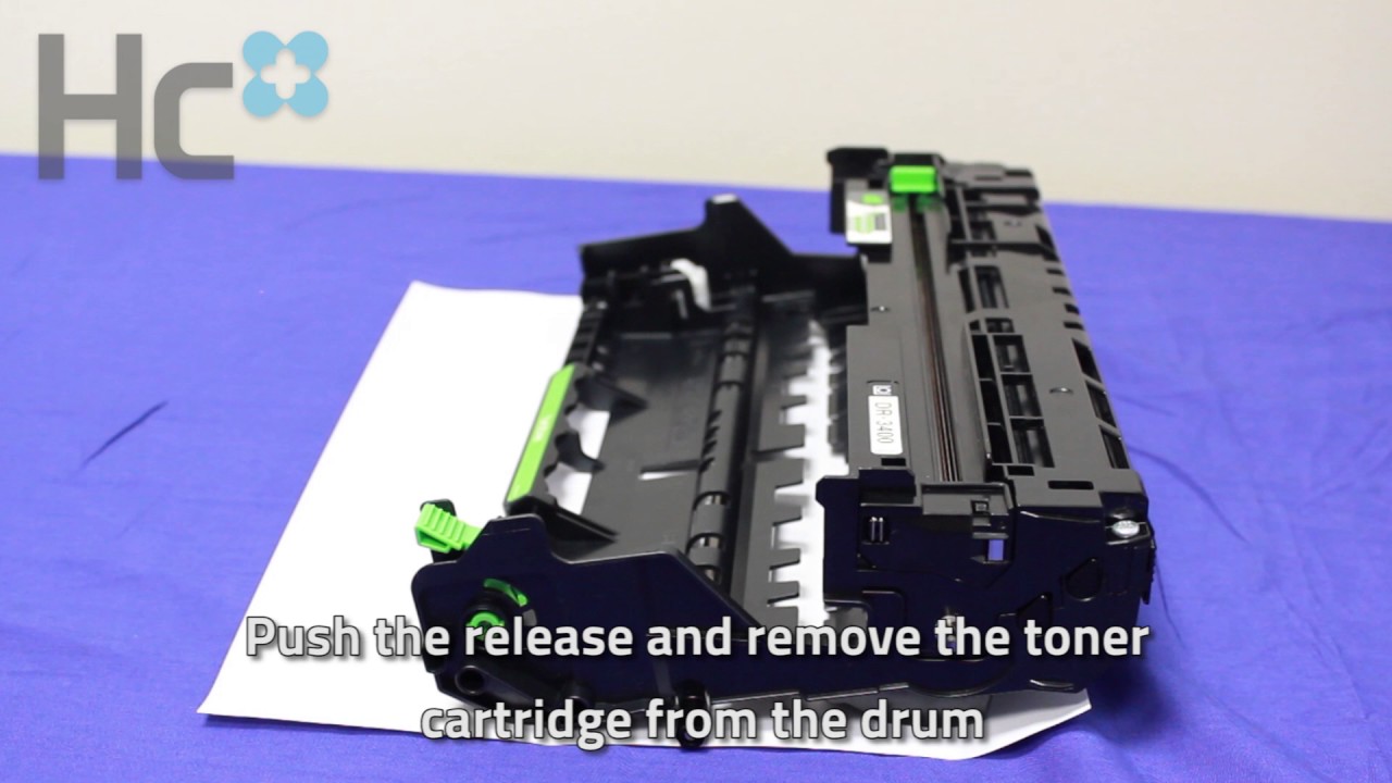 How to clean the drum - Brother HL -L5000, HL -L5100, HL -L5200
