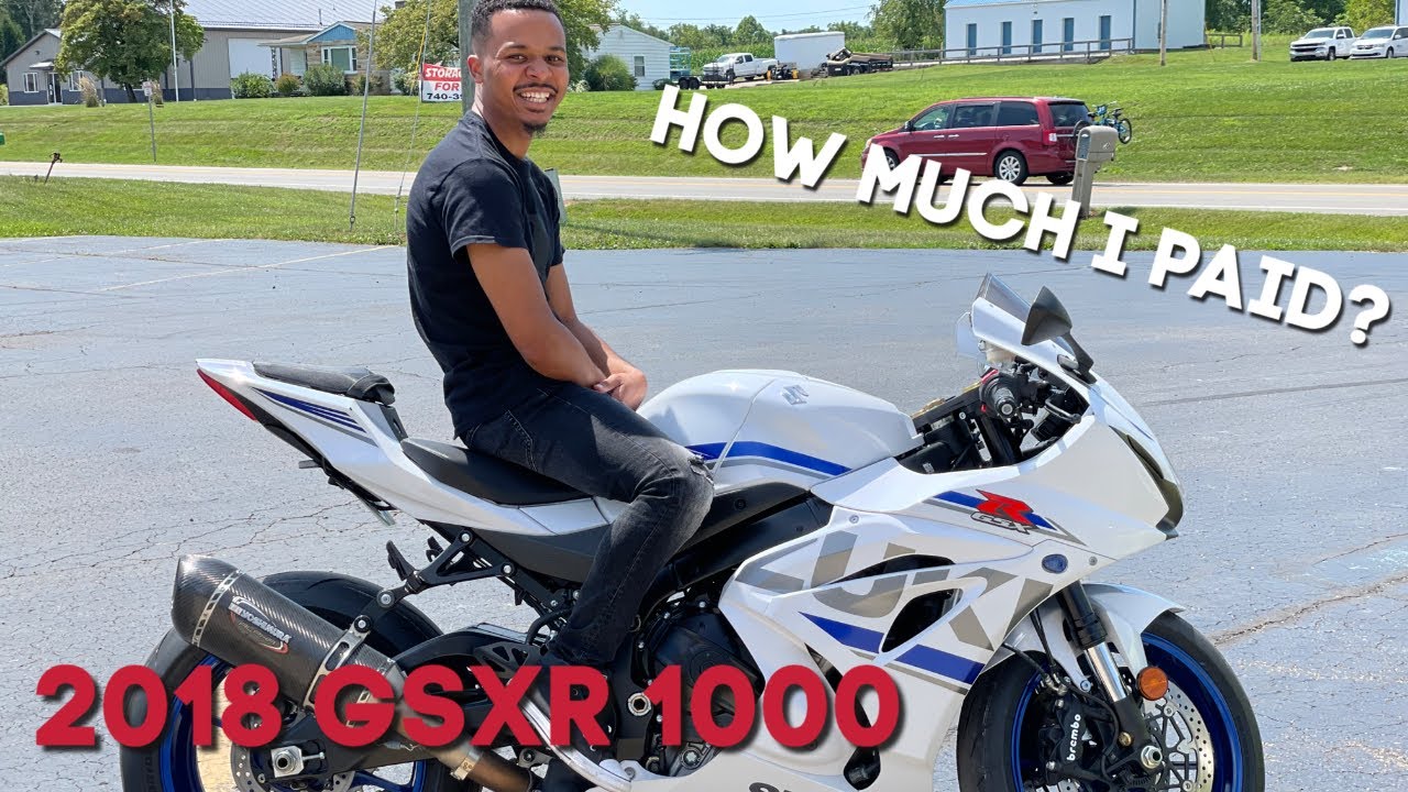 Monthly Payment On My 2018 GSXR 1000