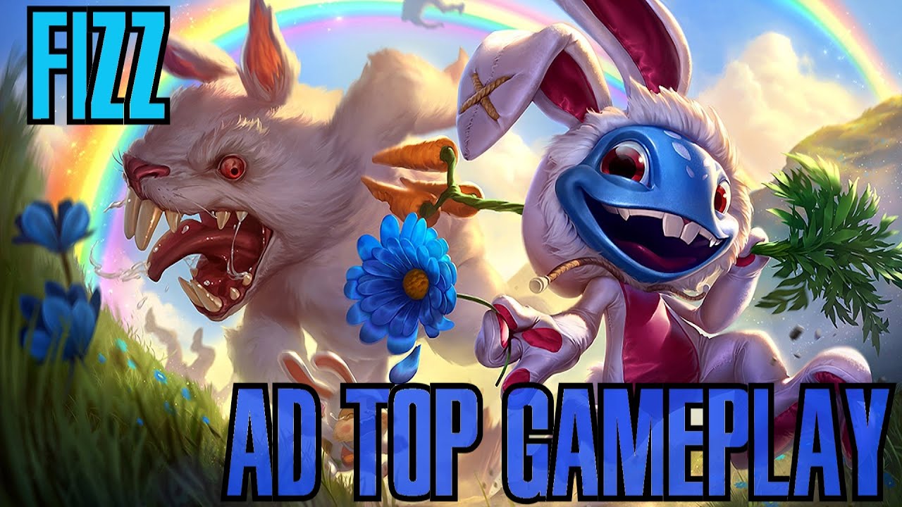 League of Legends - Fizz AD Top Gameplay - WHEPA COELHINHO [PT-BR]