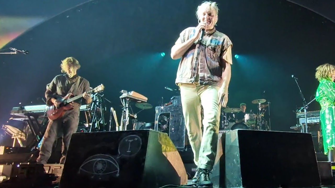 Win Butler Takes Our Phone On Stage - Arcade Fire Manchester Arena 03/09/2022