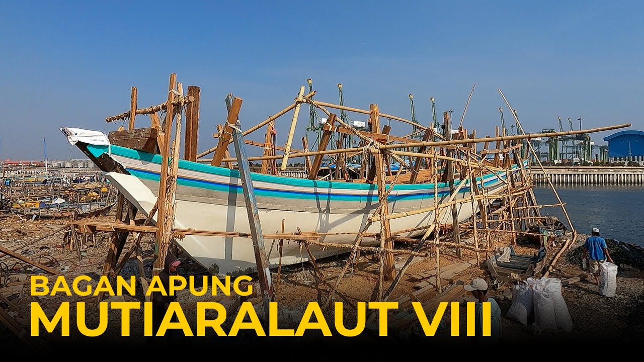 JARANG TERUNGKAP❗ INI DIA PROSES PEMBUATAN KAPAL BAGAN APUNG TERBESAR😱
