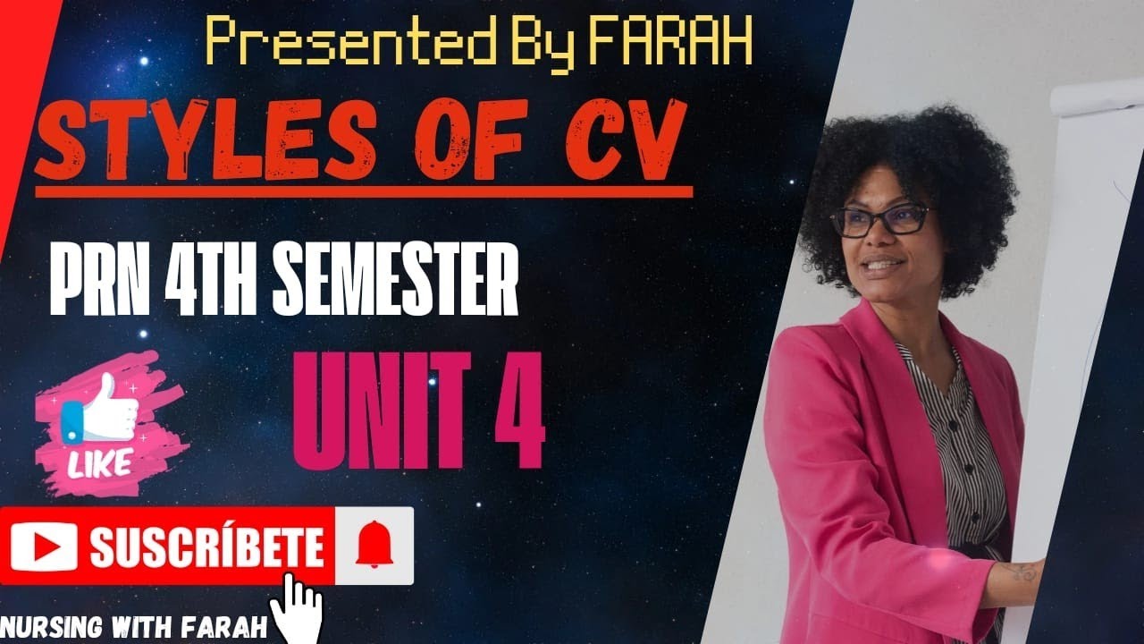 What are the Basic Styles of CV explained in urdu || Chapter # 4 part 3 || KMU