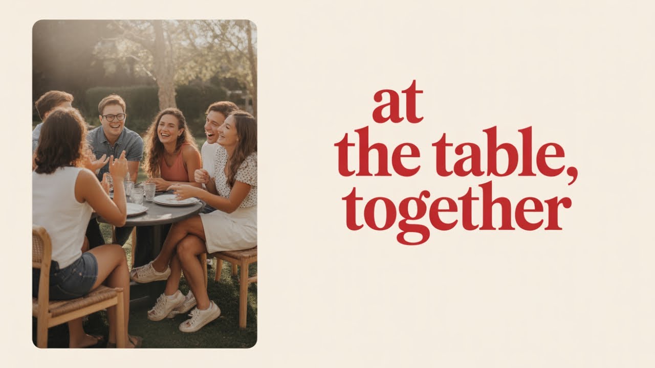 At the table together /fellowship BGM