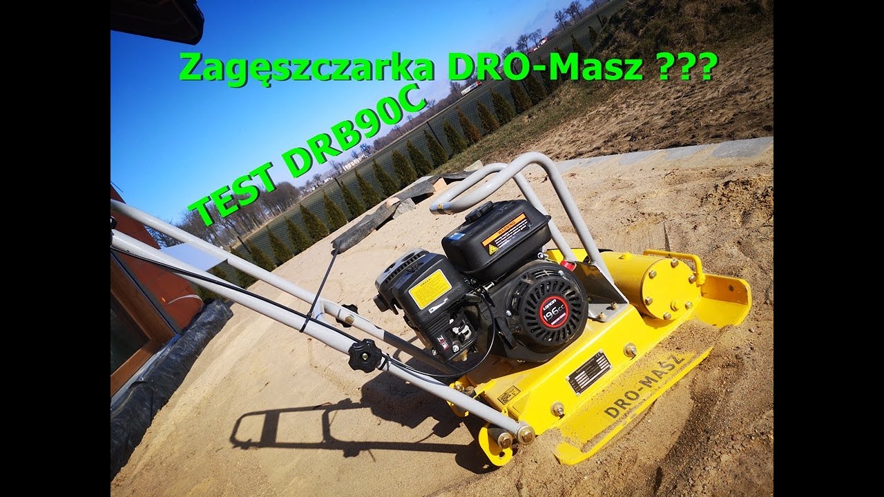 Test zagęszczarki Dro-Masz DRB90C 🧐 Straciłem tylko pieniądze ??? 😲 💵