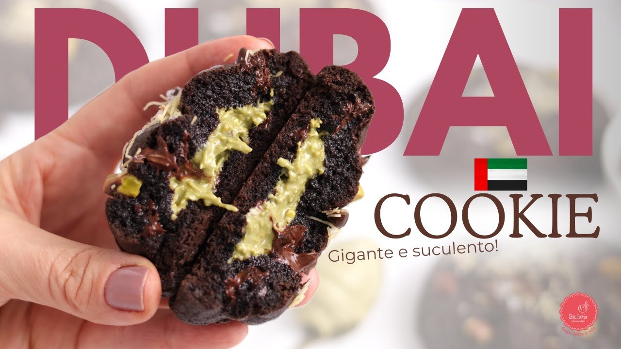 DUBAI COOKIE - Suculento, cremoso e crocante com PISTACHE | RAQUEL CICOLIN | BELLARIA