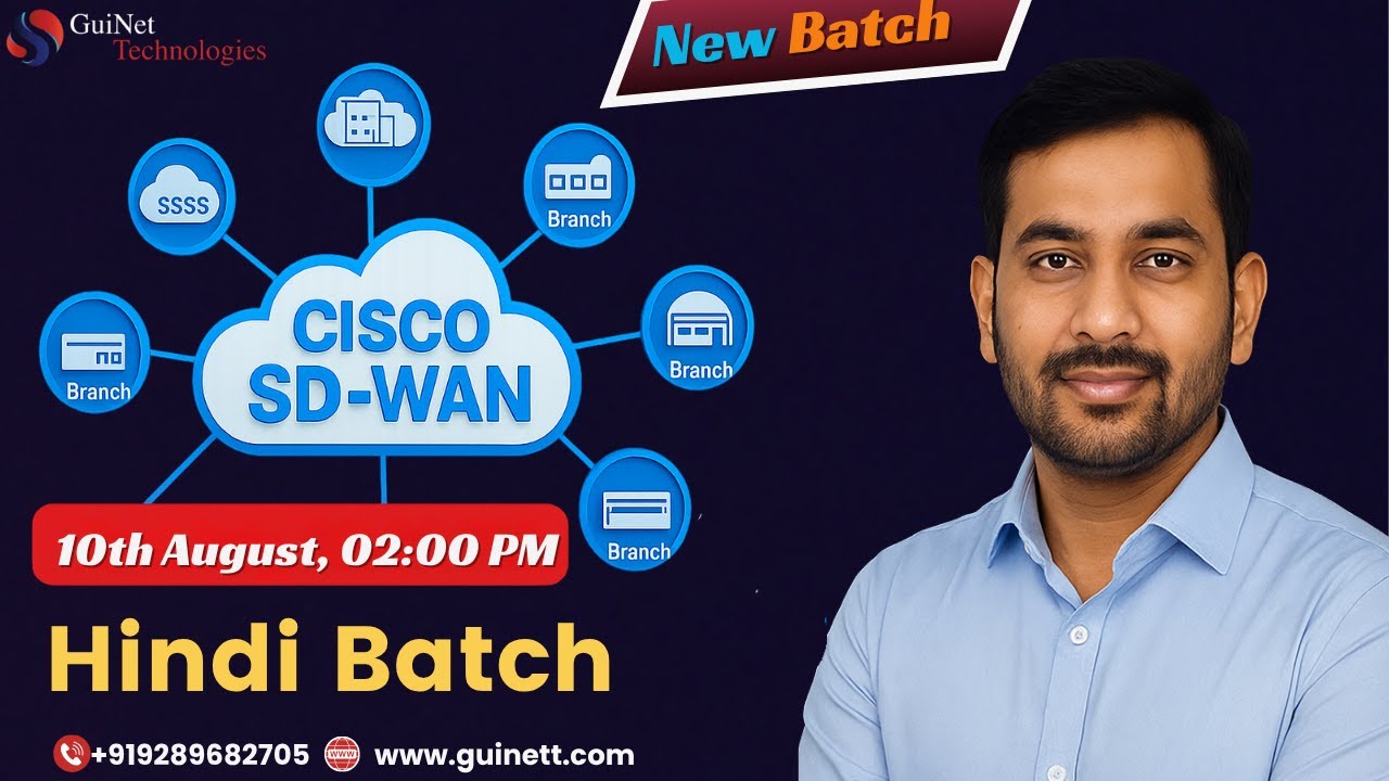 Hindi |Cisco SD-WAN Live Session | Real-Time Labs & Expert-Led Training|
