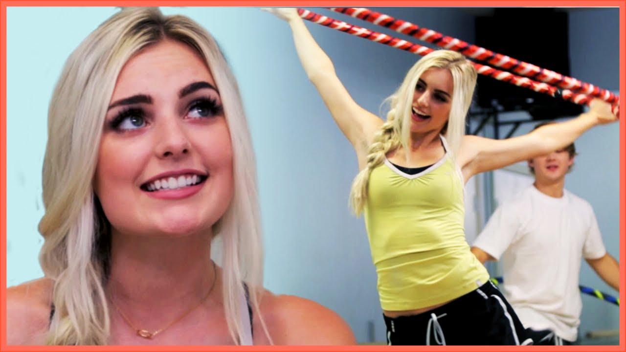 Hooping - Accidentally Exercising with Aspyn Ovard Ep. 1