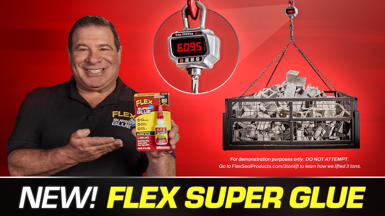 Flex Super Glue Commercial &ndash; семейство продуктов Flex Seal