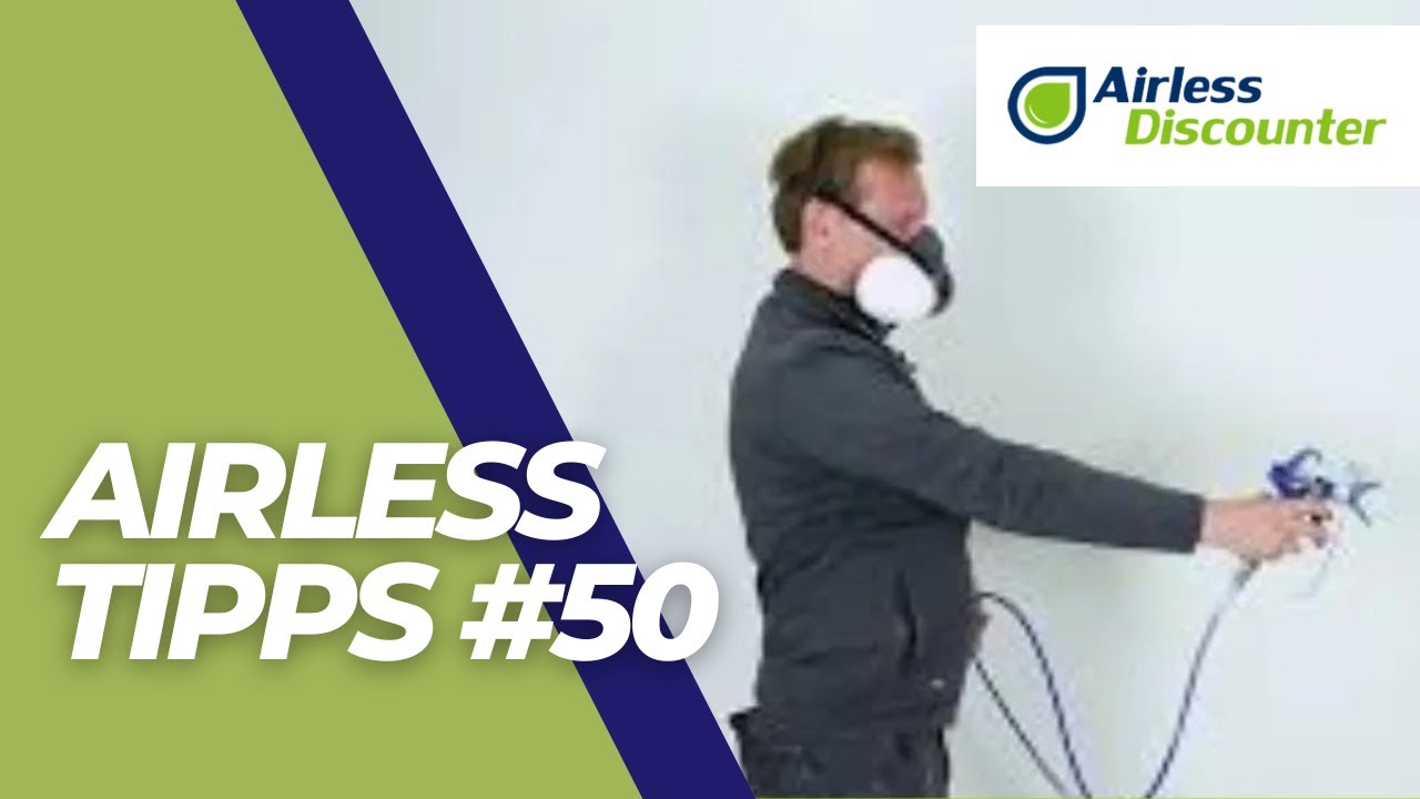 5 größten Fehler mit Airless Farbspritzgerät - Airless Tipps #50