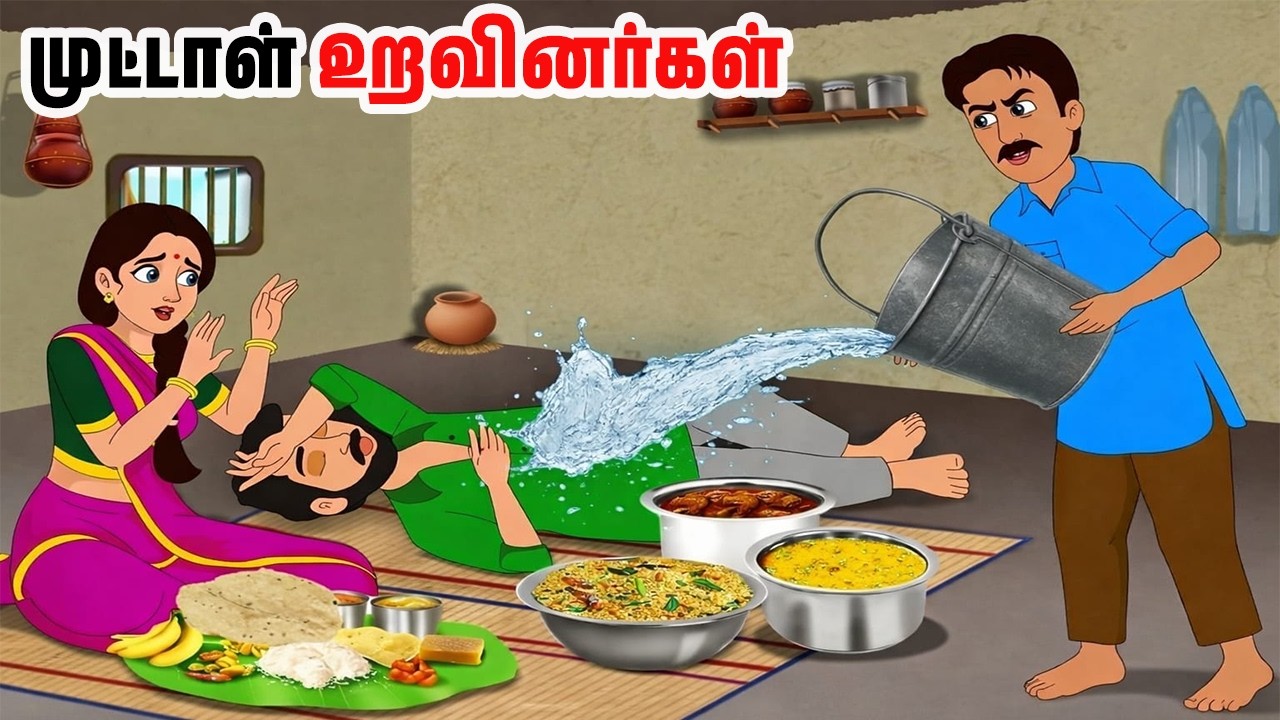 முட்டாள் உறவினர்கள் | Tamil moral stories | Stories in Tamil #story #cartoon