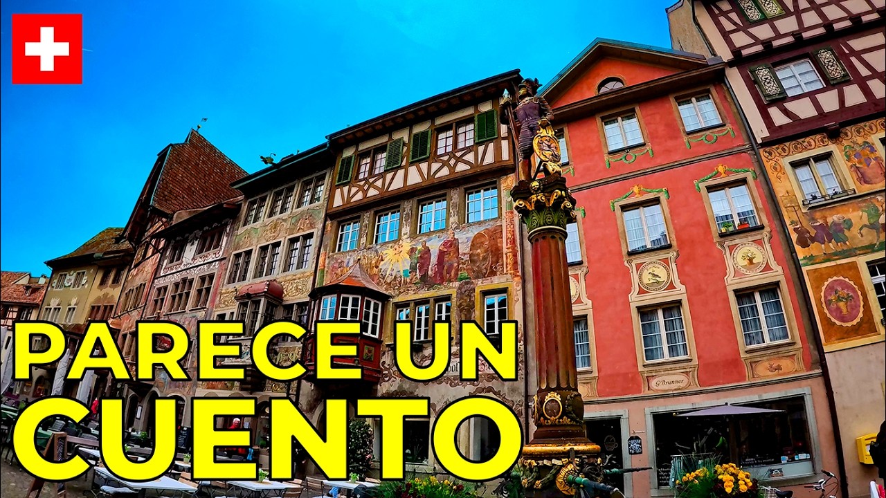 Stein am Rhein: el pueblo medieval mejor conservado de Suiza 🇨🇭
