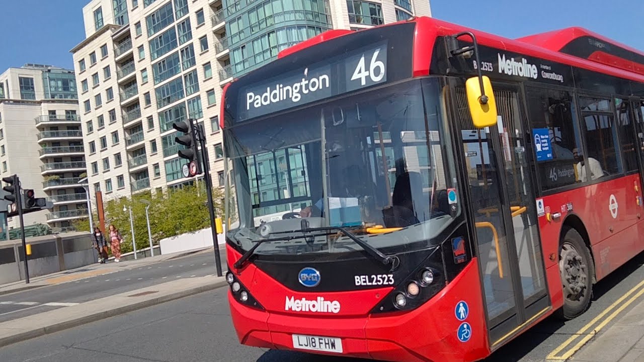 FULL JOURNEY: Route 46 To Paddington.