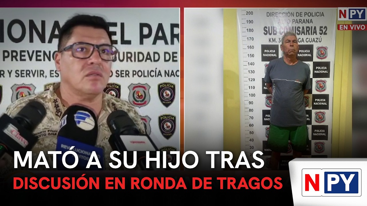 Mató a su hijo tras discusión en ronda de tragos