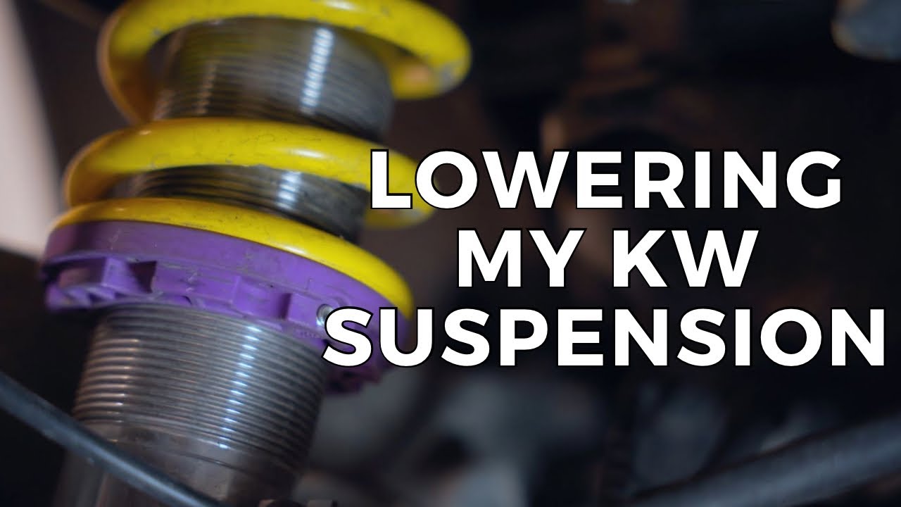 I made a mistake... Lowering my KW V2 Suspension on my Mini Cooper S