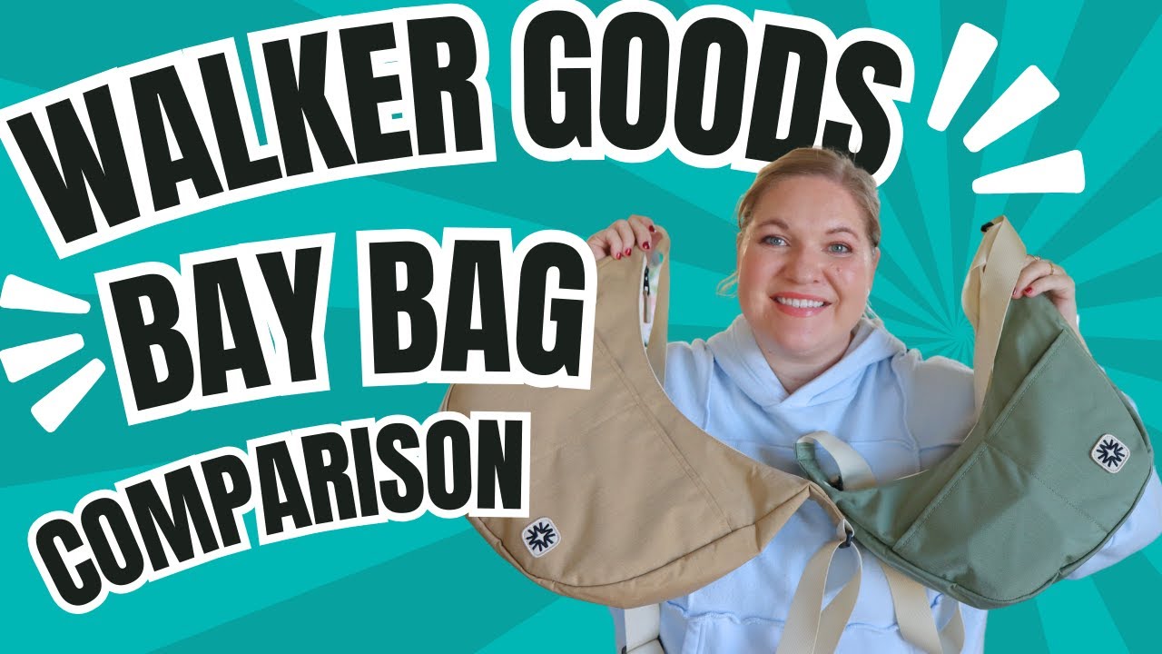 Сравнение размеров сумок Walker Family Goods Bay Bag