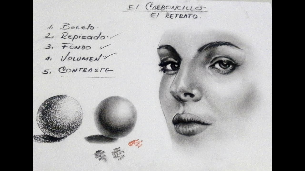 RETRATO A CARBONCILLO - charcoal portrait.