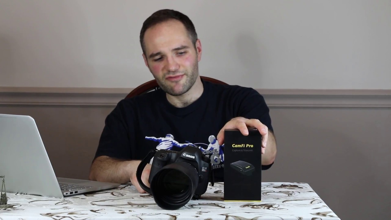 CamFi Pro Wi-Fi Tethering speed test