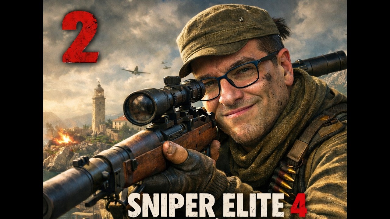 seconda missione sniper elite 4 🪖🫡🔫 ASMR ITA