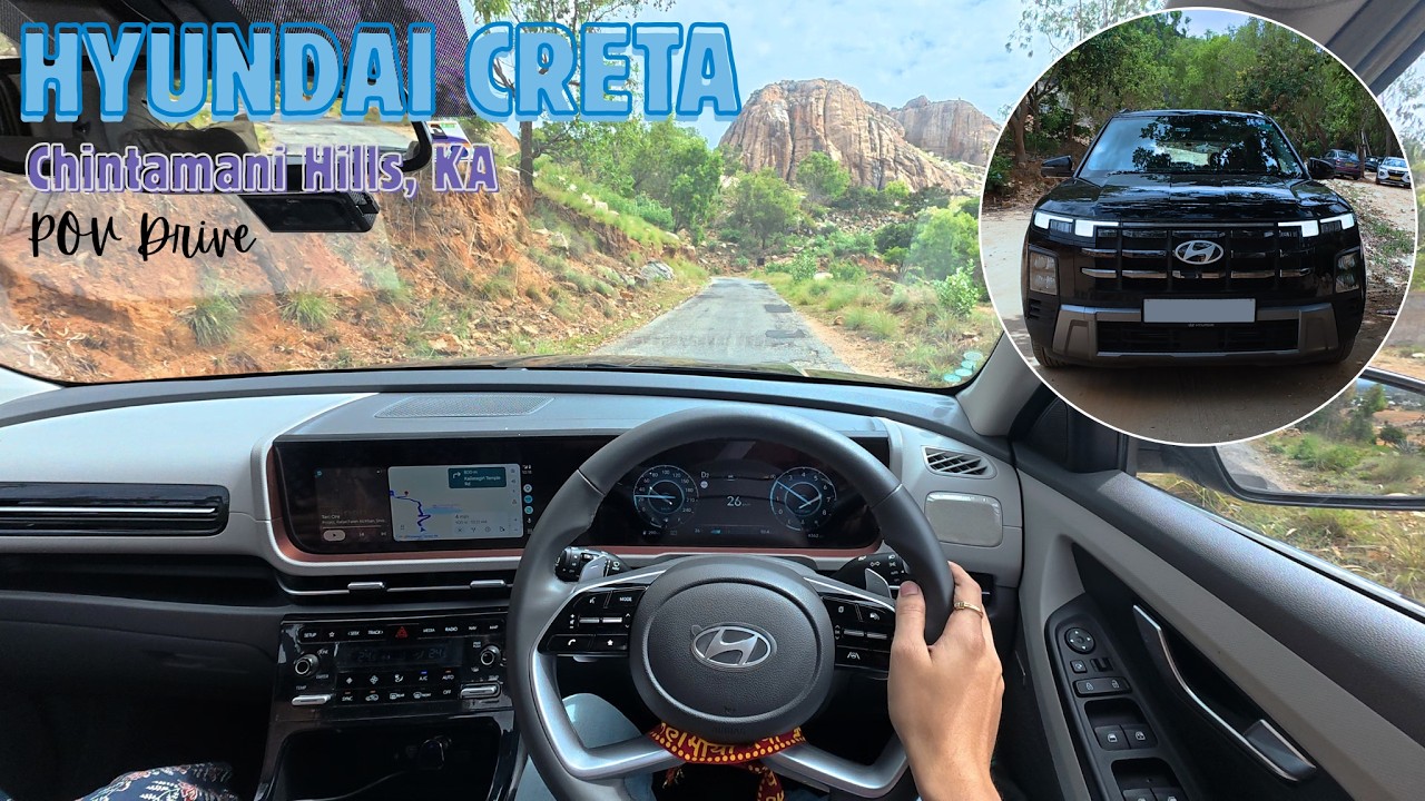 Kailasagiri & Chintamani Hill Drive | POV Drive | 2025 Hyundai Creta 1.5 Turbo DCT