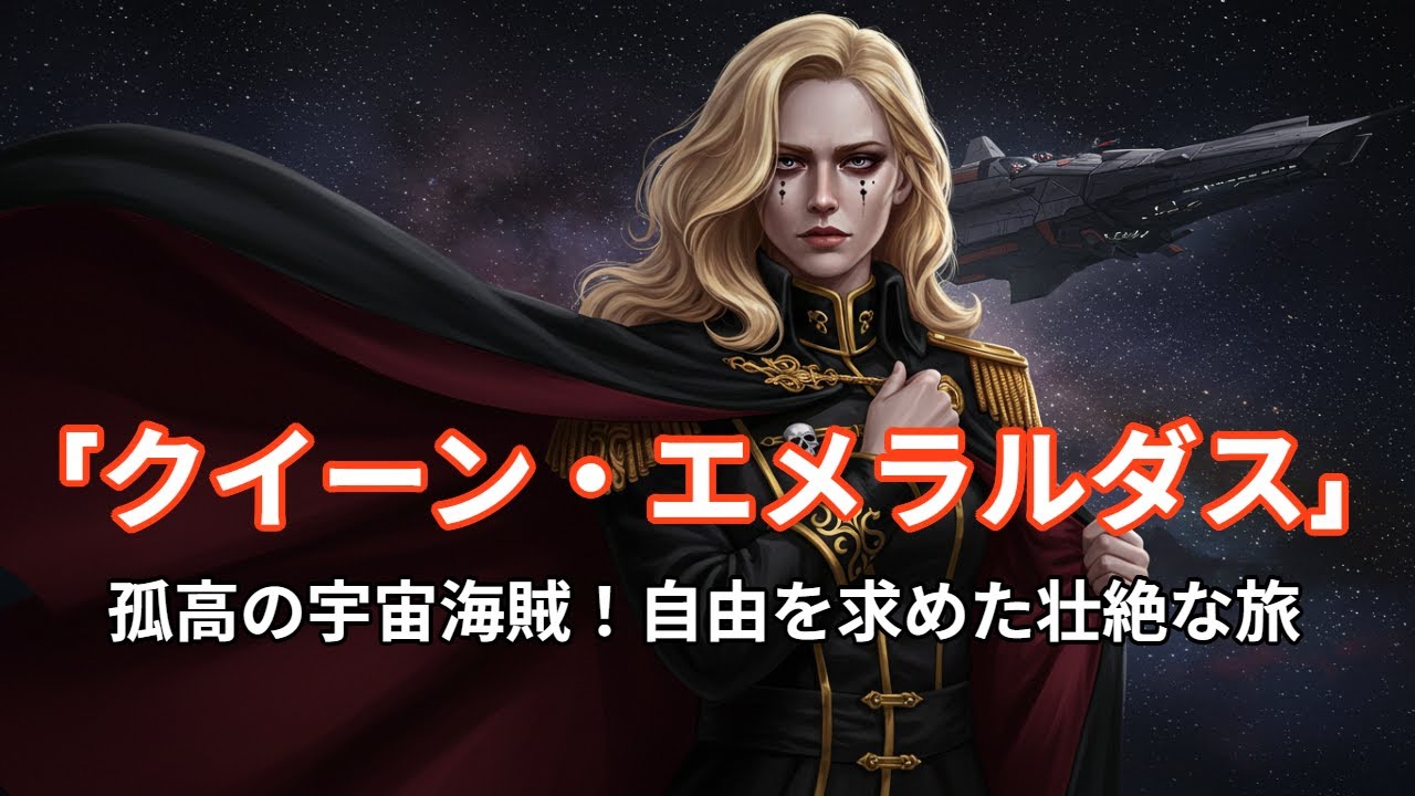 「クイーン・エメラルダス」宇宙を翔ける孤高の女海賊の真実