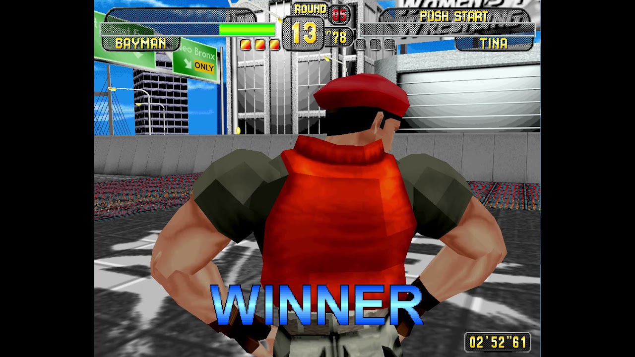 Dead or Alive 1 Arcade  Bayman 01