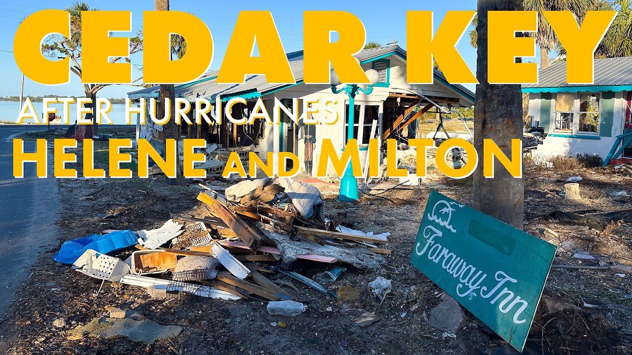 Cedar Key, Florida: After Hurricanes Helene And Milton