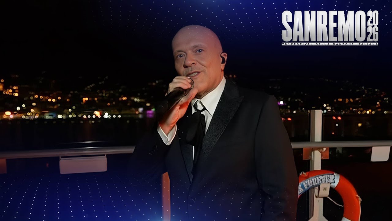 Sanremo 2026 - Max Pezzali canta “Come mai” e “Nessun rimpianto”