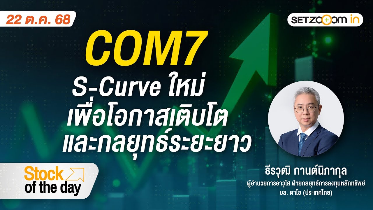 COM7: Новая S-образная кривая для возможностей роста и долгосрочной стратегии | Акции дня [22.10.25]