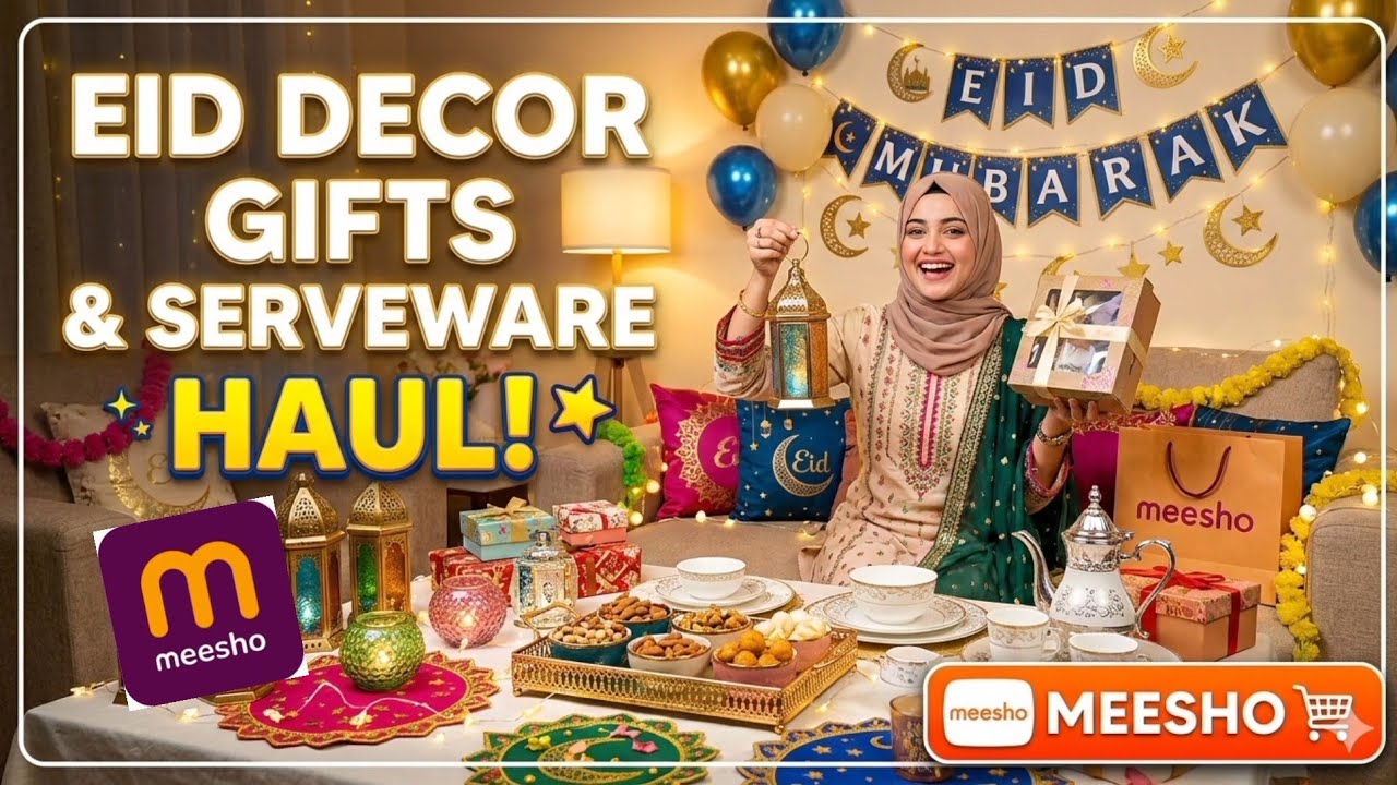Don't Buy Eid Decor Until You See This! 🌙 Budget Meesho Haul 2026 @Meesho 